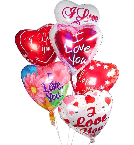 I Love You Mylar Balloon